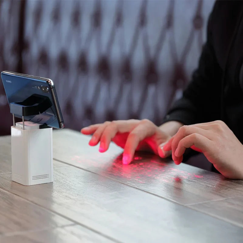 Viral Vault™ Virtual Laser Keyboard Bluetooth Wireless Touch Projector