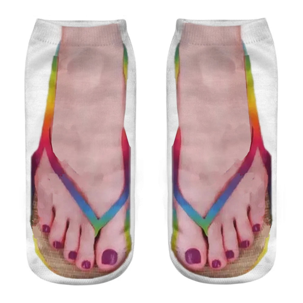 Viral Vault™ Unisex 3D Printed Socks