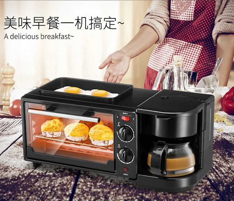 Viral Vault™ 3 In1 Multifunction Breakfast Machine