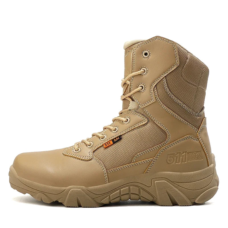 Viral Vault™ Military Leather Boots
