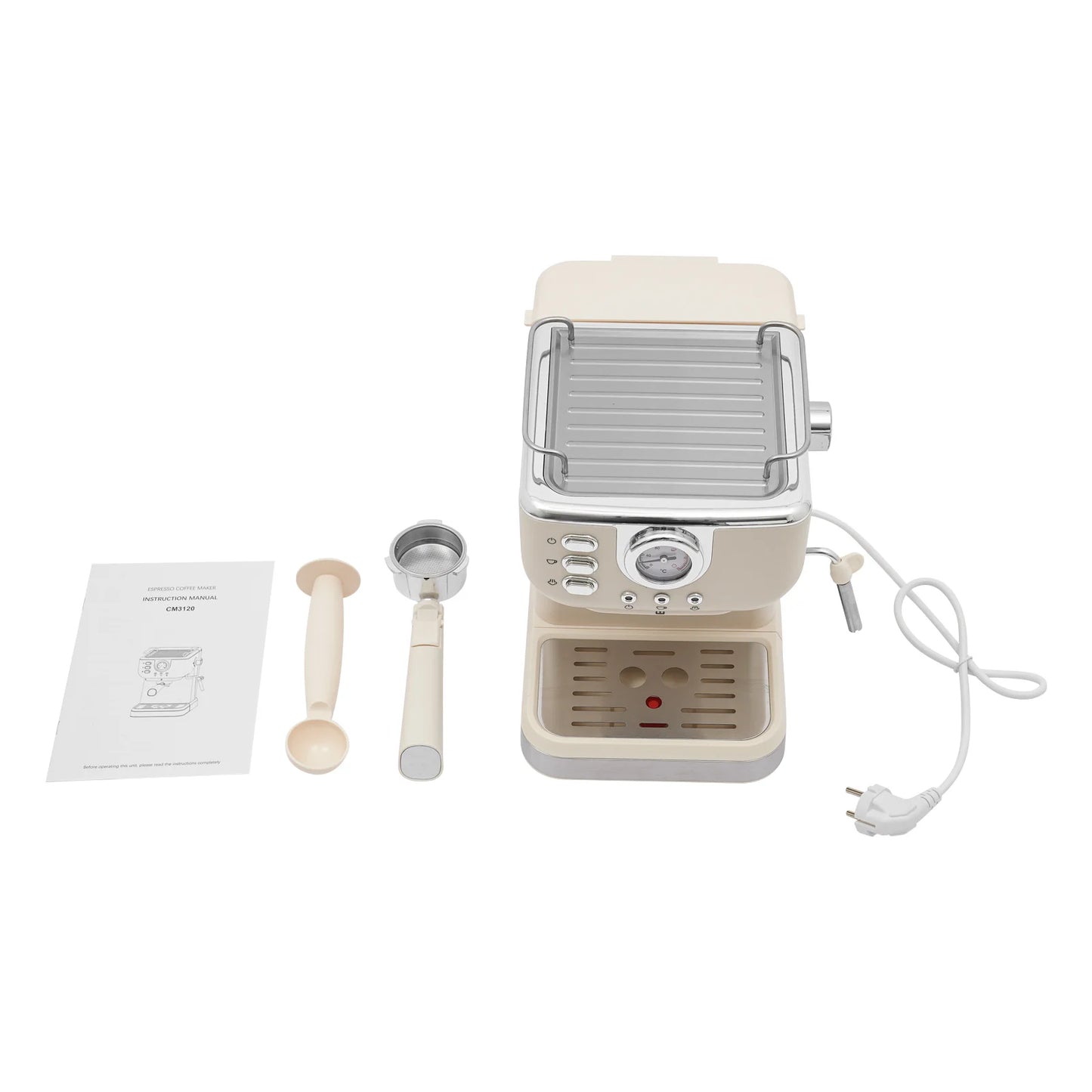 Viral Vault™ Espresso Machine with Milk Frothier
