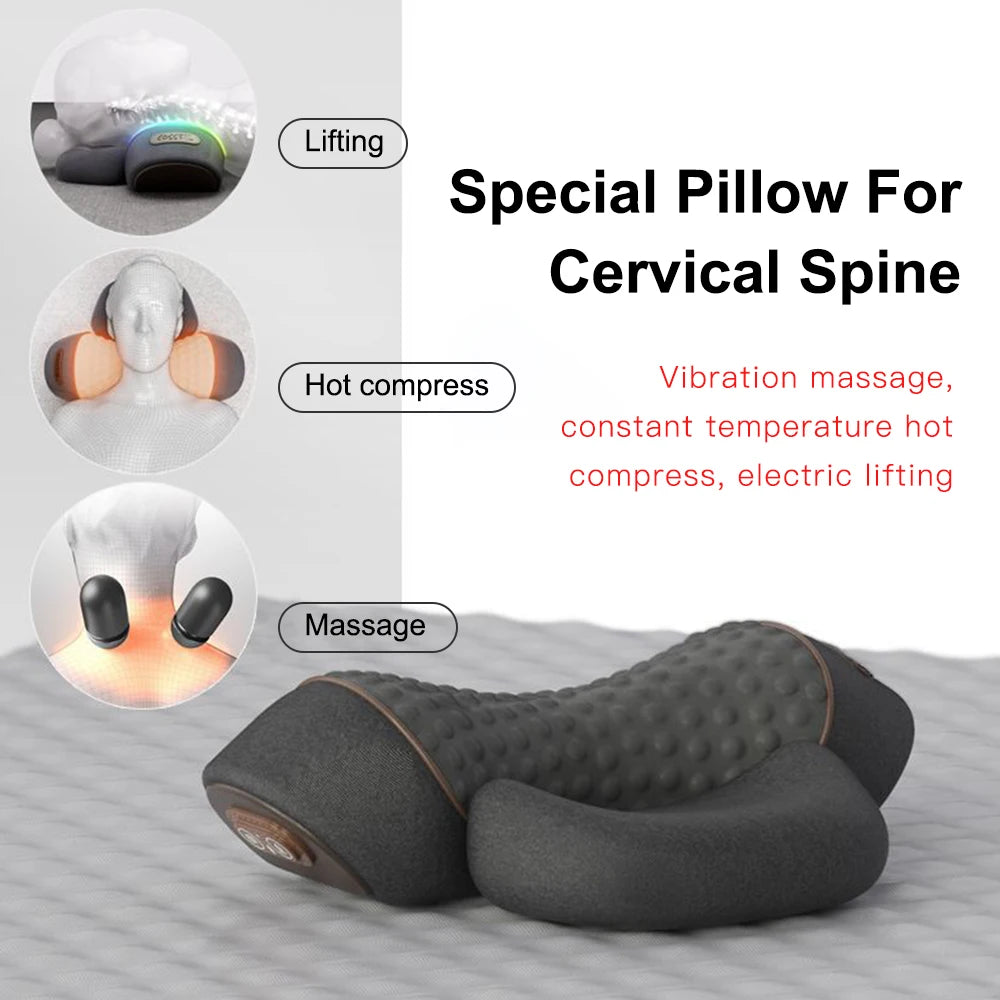 Viral Vault™ Electric Neck Massager Cervical Pillow