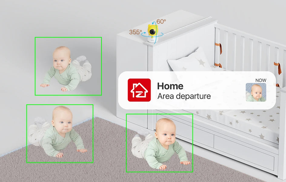 Viral Vault™ ZOSI 4MP Smart Baby Monitor