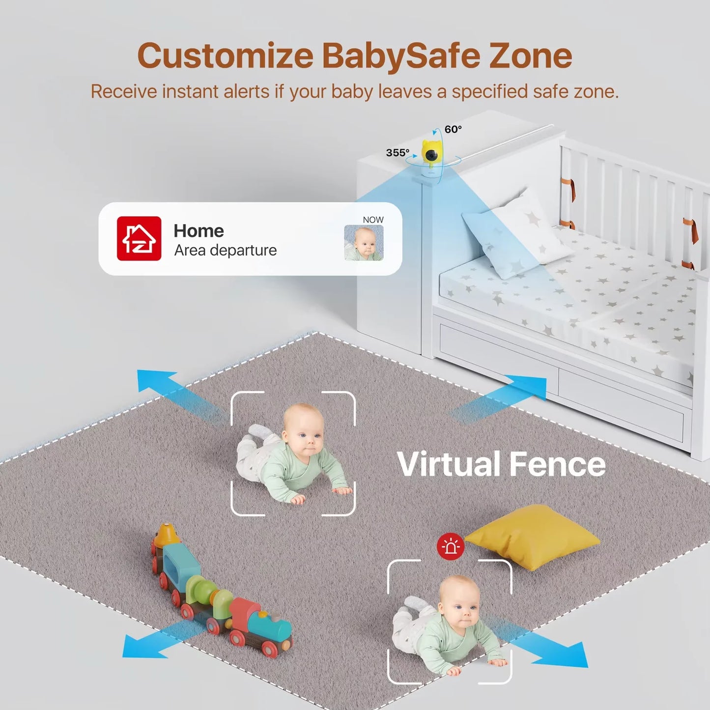Viral Vault™ ZOSI 4MP Smart Baby Monitor