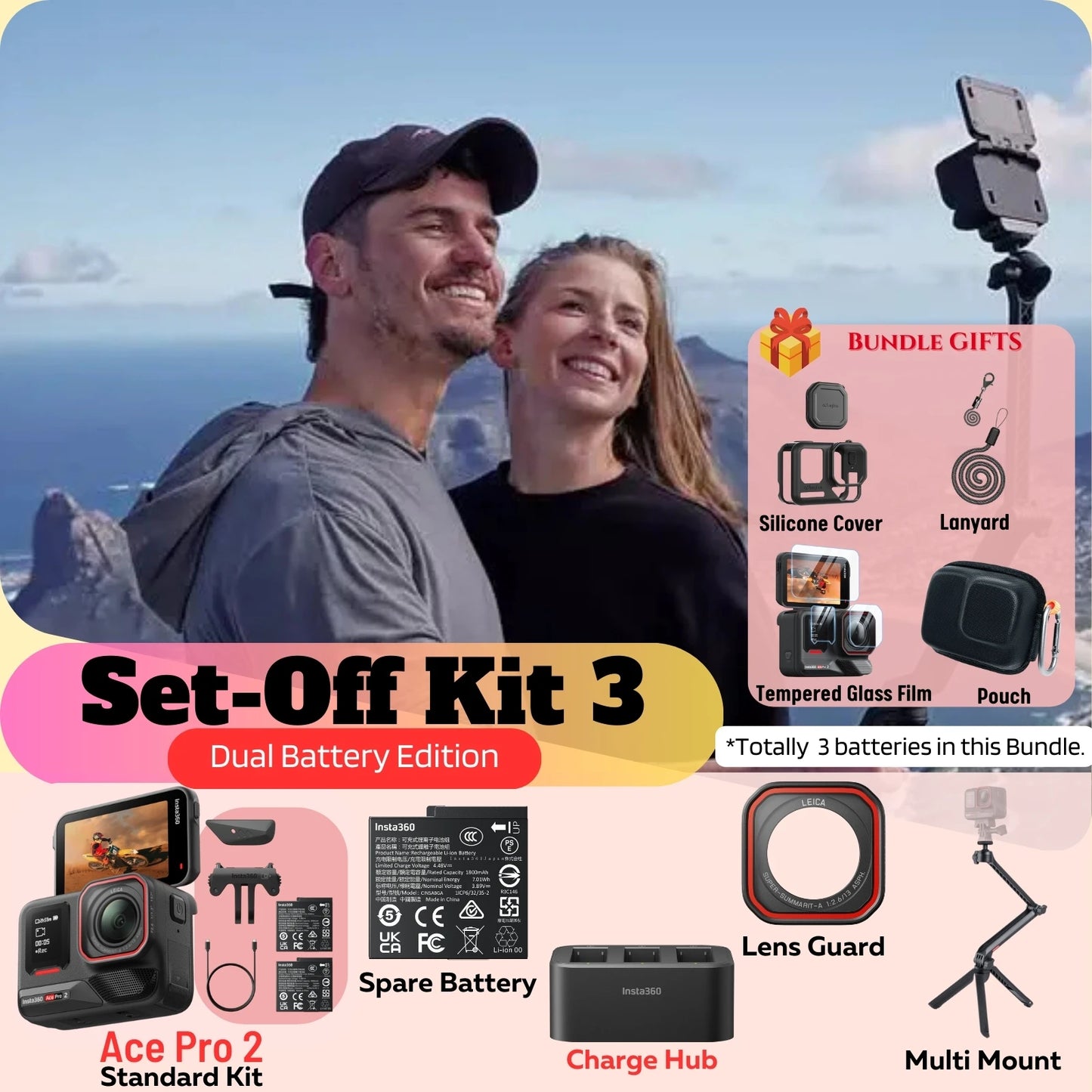 Viral Vault™ Insta360 Ace Pro 2