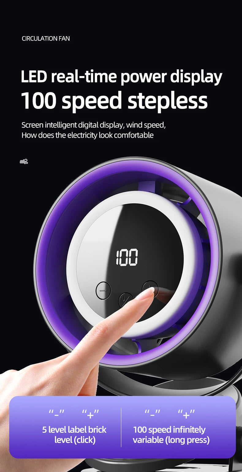 Viral Vault™ Adjustable Mini Small Fan