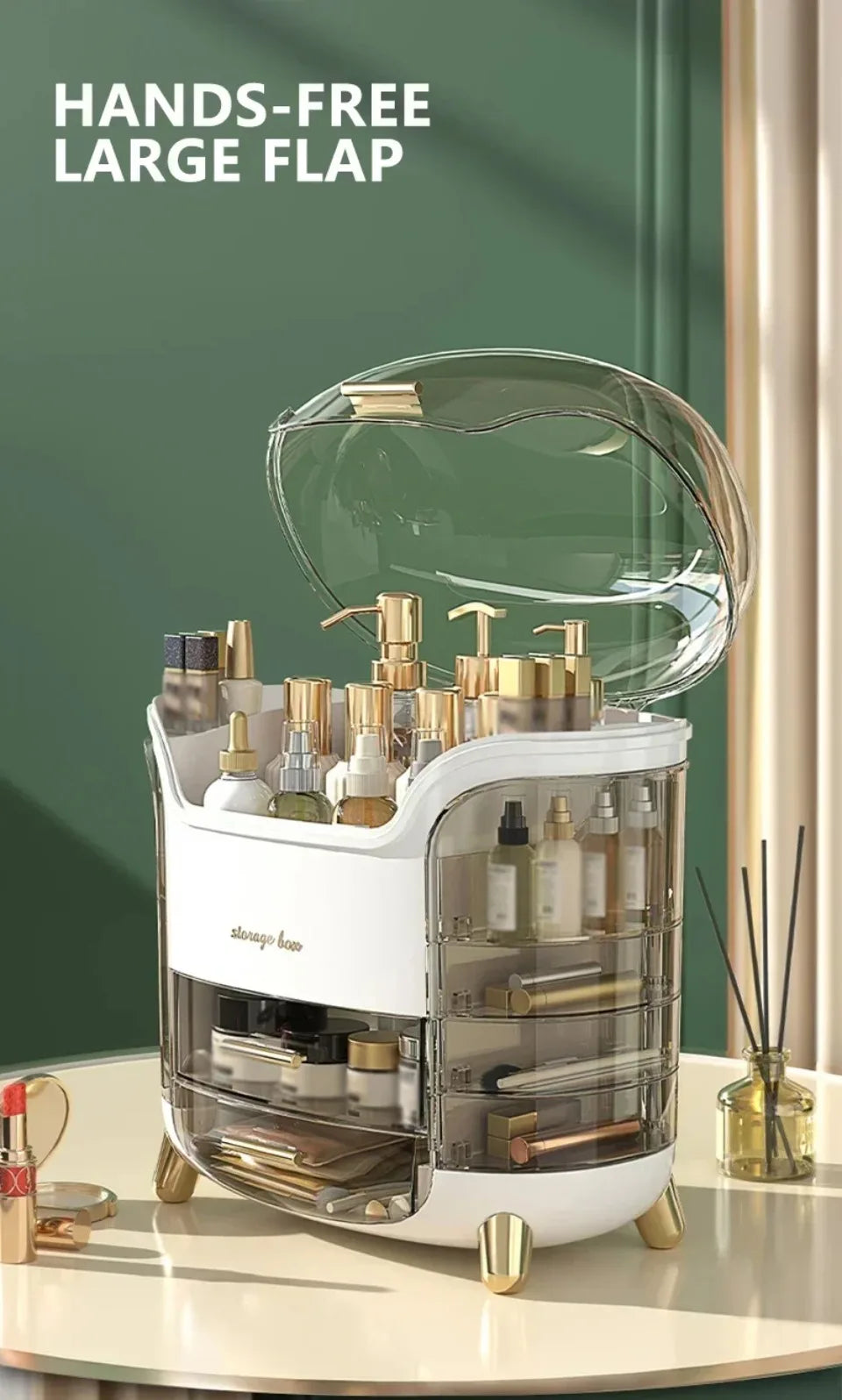 Viral Vault™ Desktop Makeup Organizer