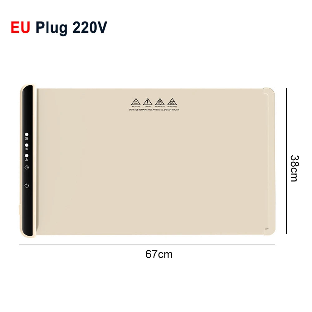 Viral Vault™ Foldable Portable Smart Food Fast Heating Mat