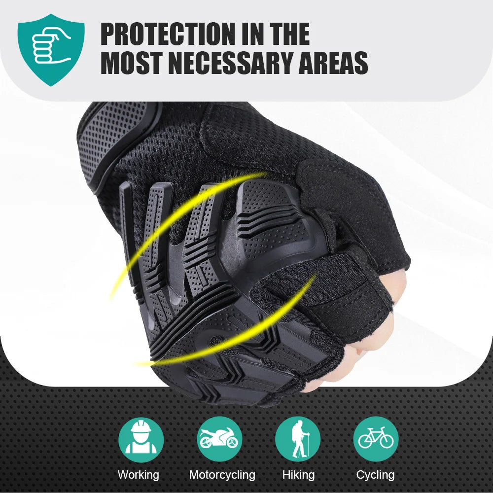 Viral Vault™ Tactical Half Finger Gloves