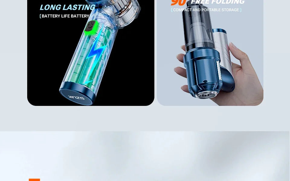Viral Vault™ Car Mini Vacuum Cleaner