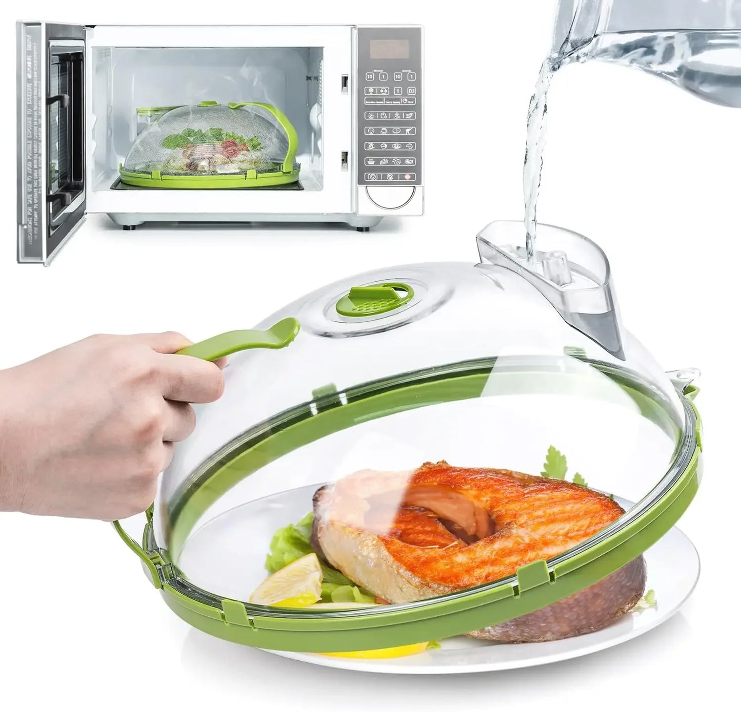 Viral Vault™ Microwave Cover for Food