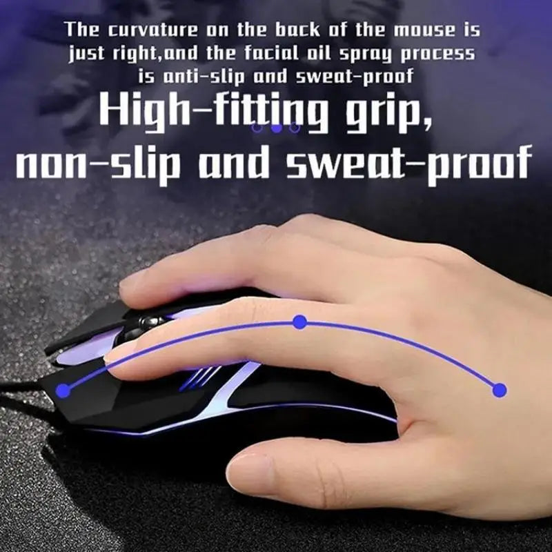 Viral Vault™ Sports LED Luminous Backlit Mouse