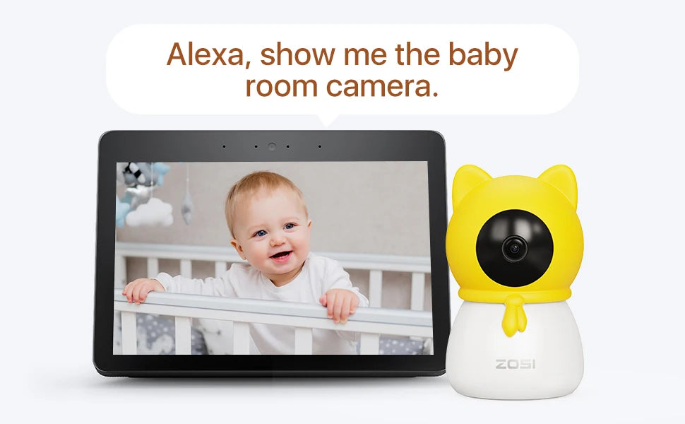 Viral Vault™ ZOSI 4MP Smart Baby Monitor