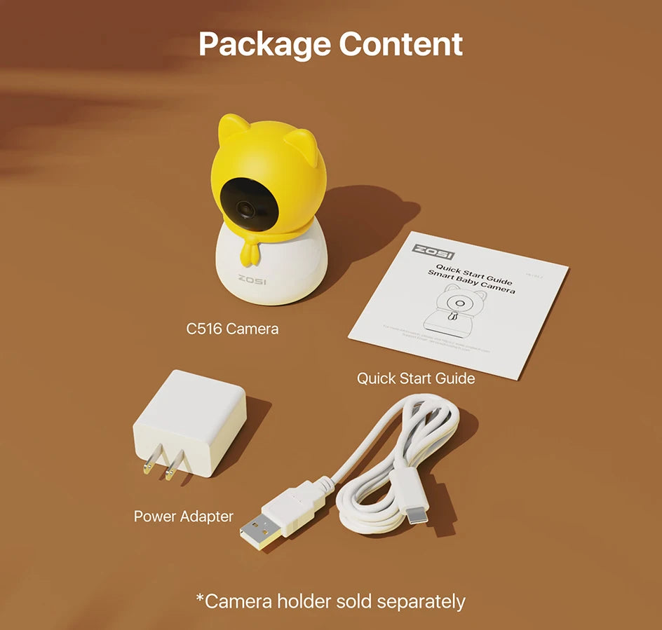 Viral Vault™ ZOSI 4MP Smart Baby Monitor