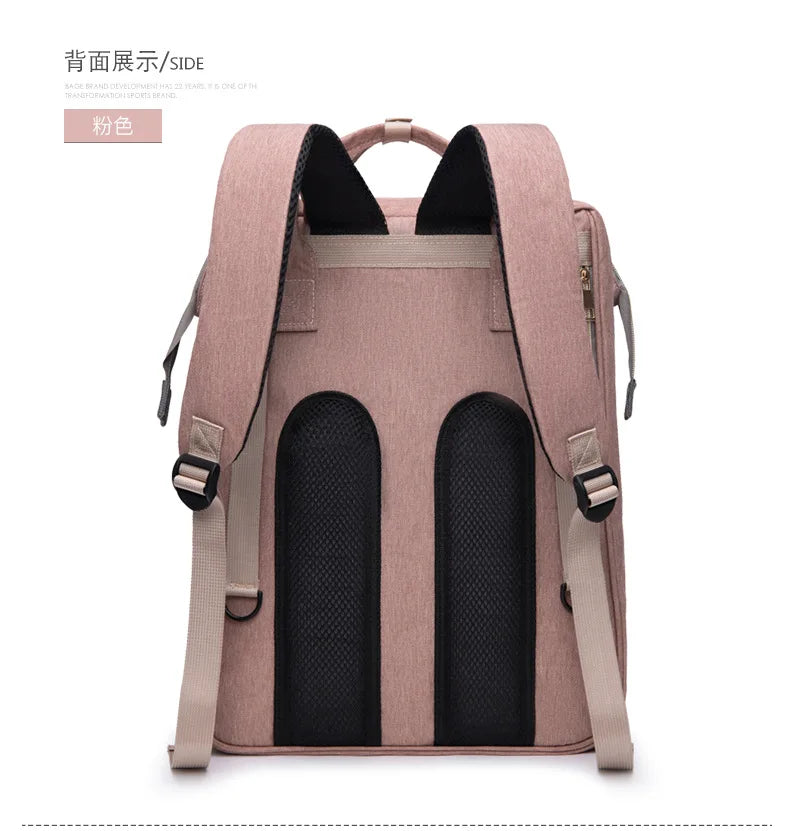 Viral Vault™ Mommy Bag Lightweight Portable Folding Crib