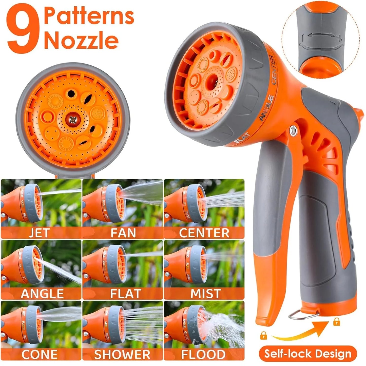 Viral Vault™ Retractable Garden Hose