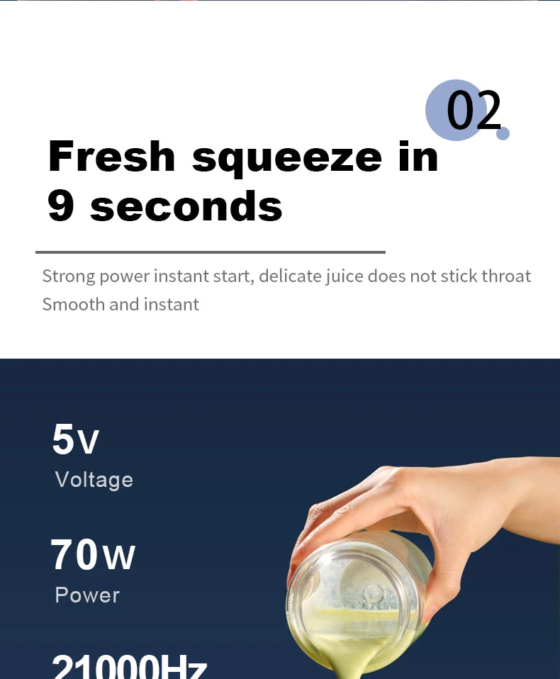 Viral Vault™ Portable Juicer Cup Smoothie Blender