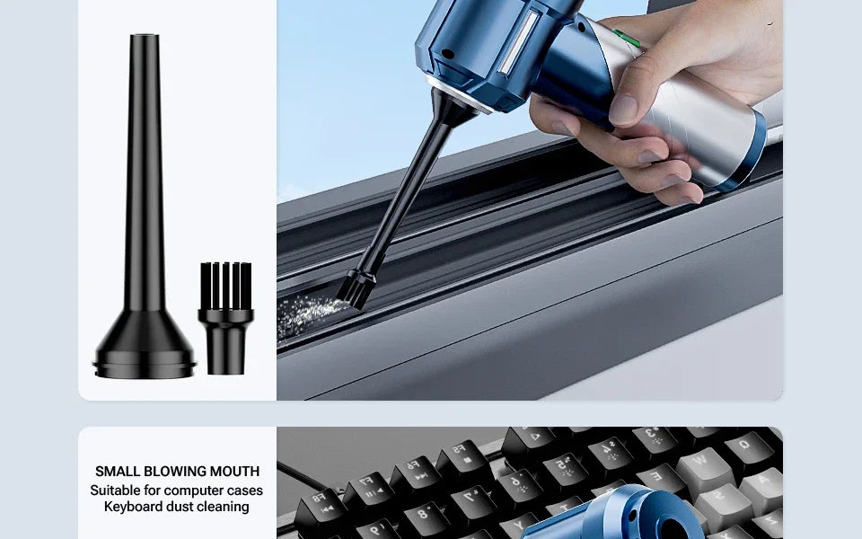 Viral Vault™ Car Mini Vacuum Cleaner