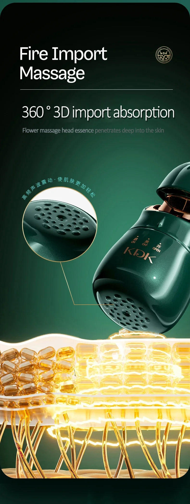 Viral Vault™ 3 In 1 Facial Lifting Device