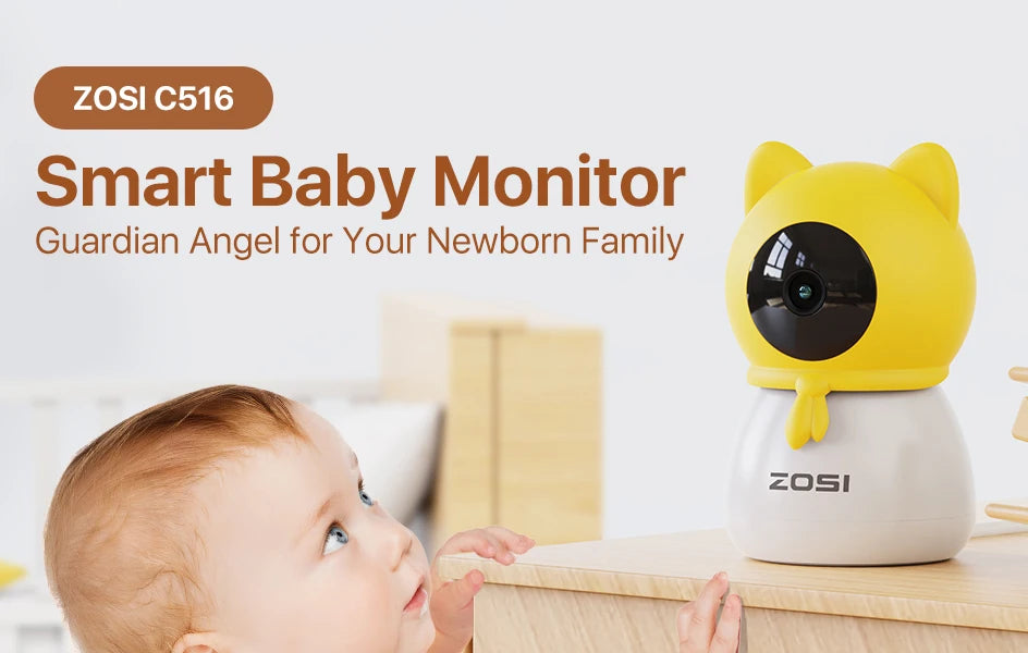 Viral Vault™ ZOSI 4MP Smart Baby Monitor