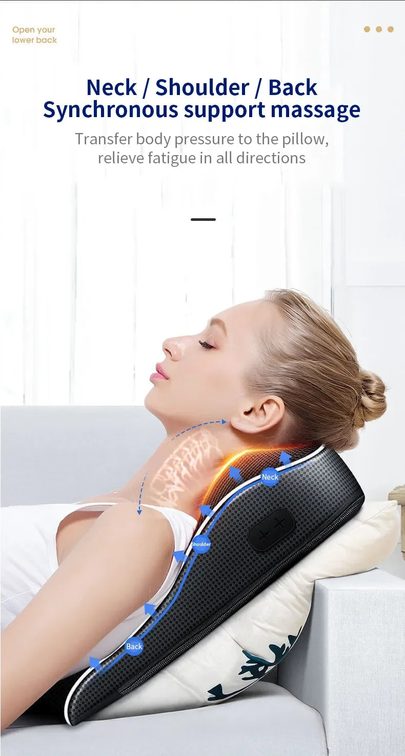 Viral Vault™ Electric Shiatsu Body Massager
