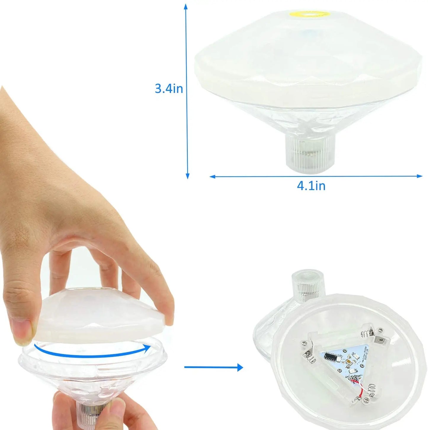 Viral Vault™ Floating Underwater Light