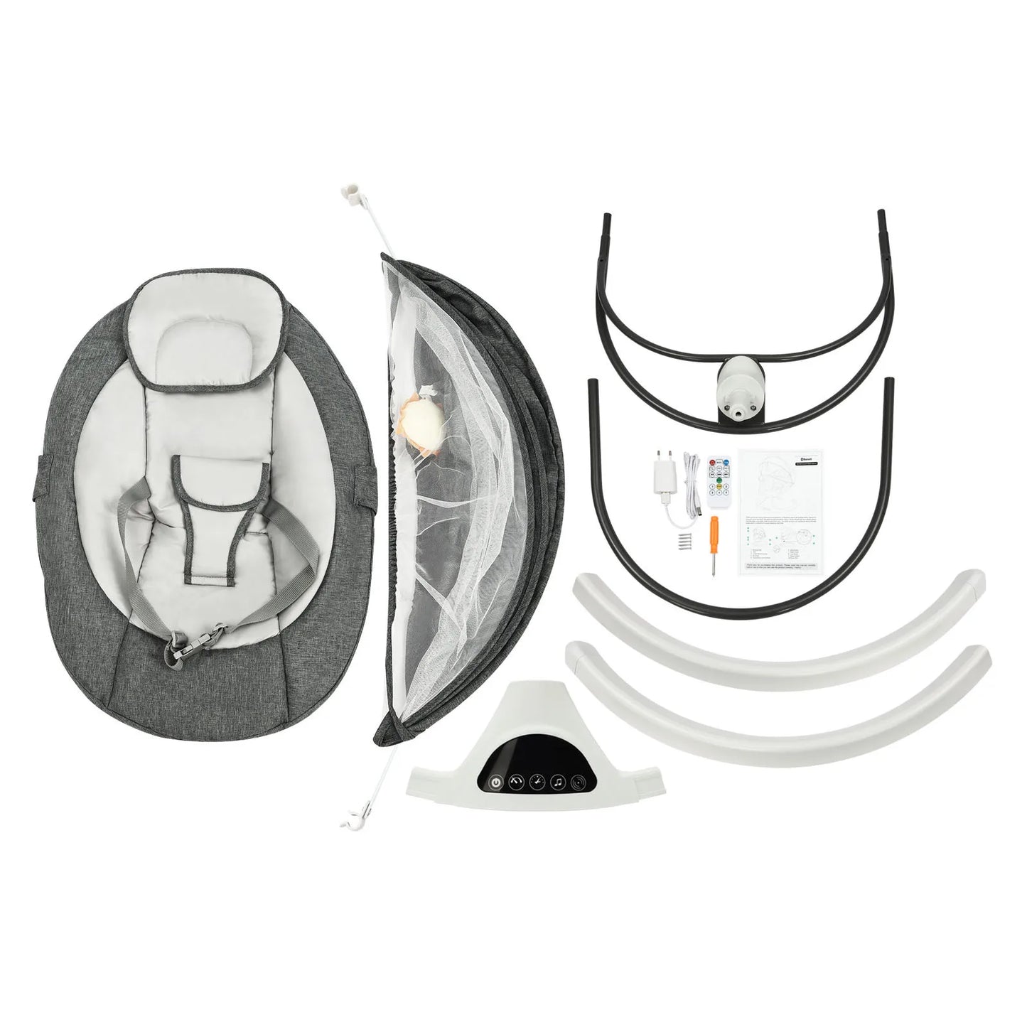 Viral Vault™ Electric Baby Rocking Chair