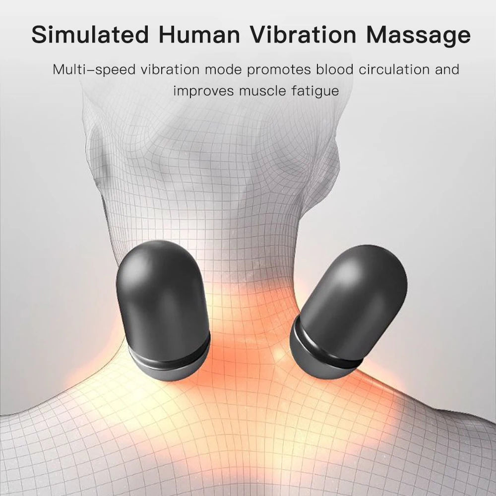 Viral Vault™ Electric Neck Massager Cervical Pillow