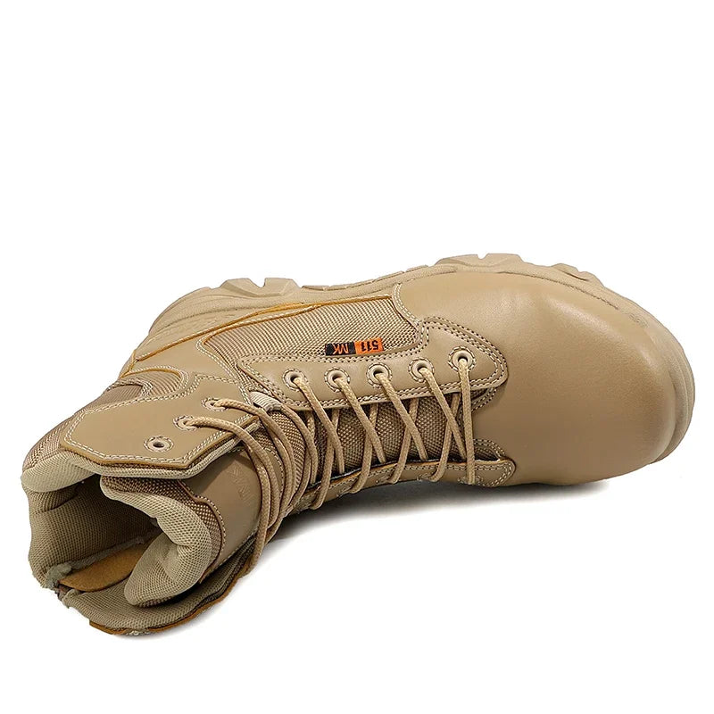 Viral Vault™ Military Leather Boots