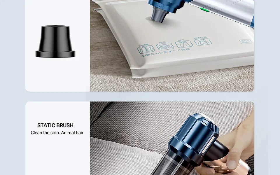 Viral Vault™ Car Mini Vacuum Cleaner