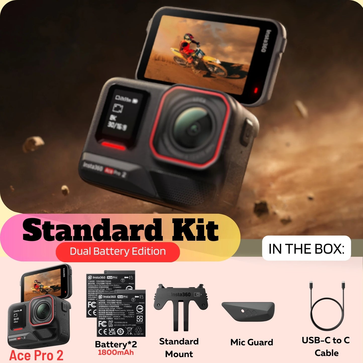 Viral Vault™ Insta360 Ace Pro 2