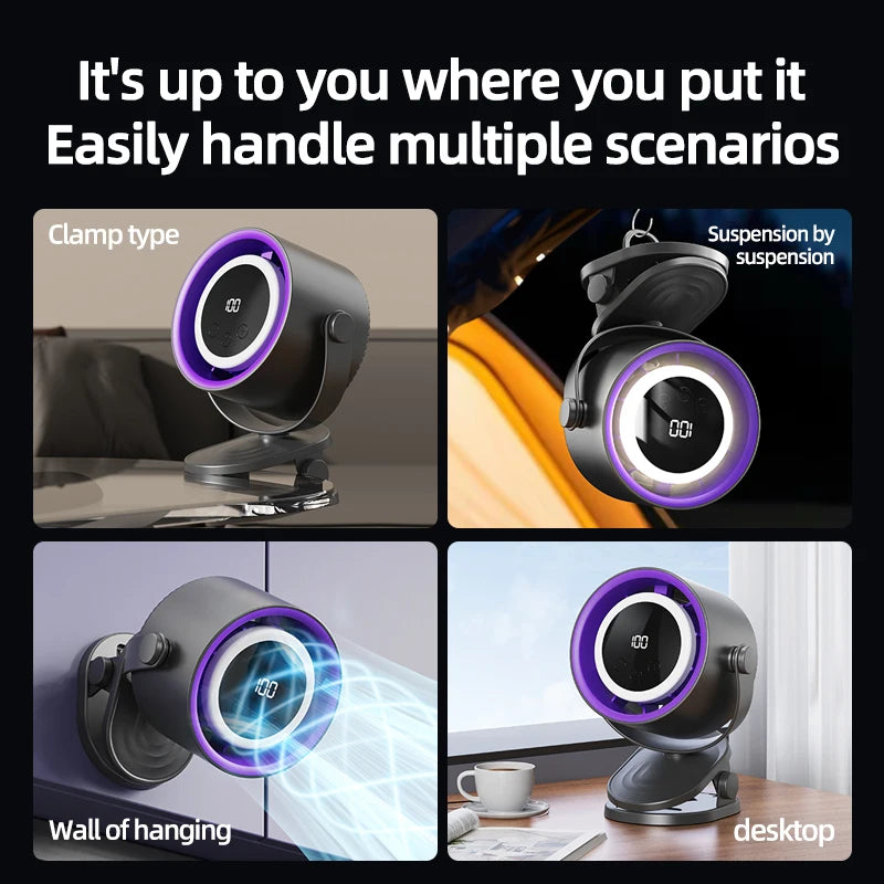 Viral Vault™ Adjustable Mini Small Fan