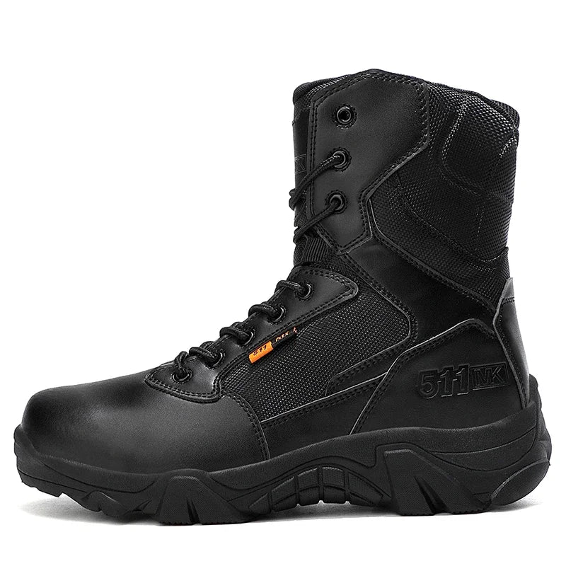 Viral Vault™ Military Leather Boots
