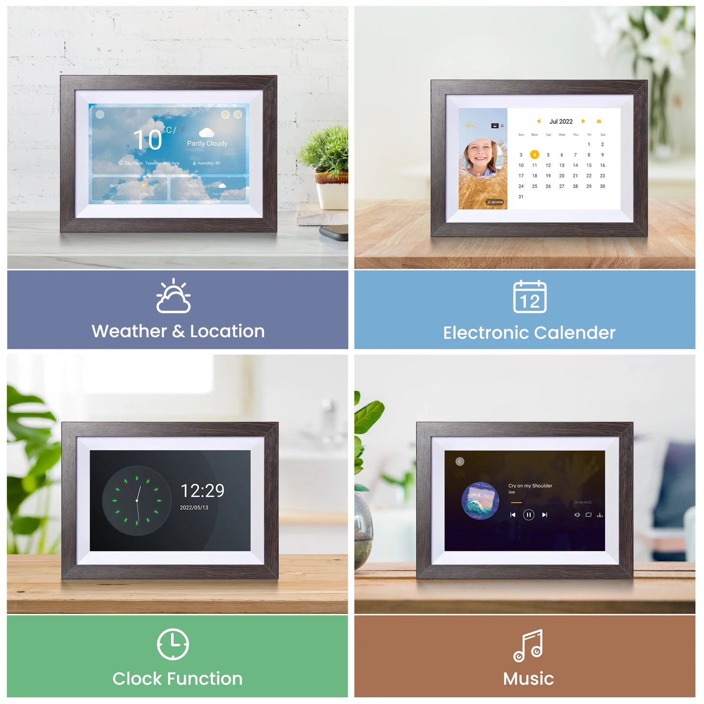 Viral Vault™ Kodak 10 Inch Digital Picture Frame