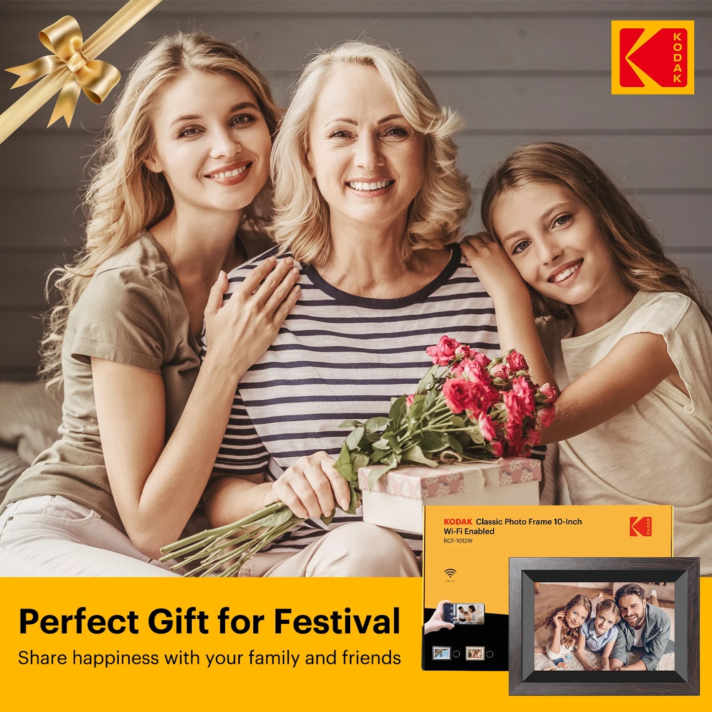 Viral Vault™ Kodak 10 Inch Digital Picture Frame