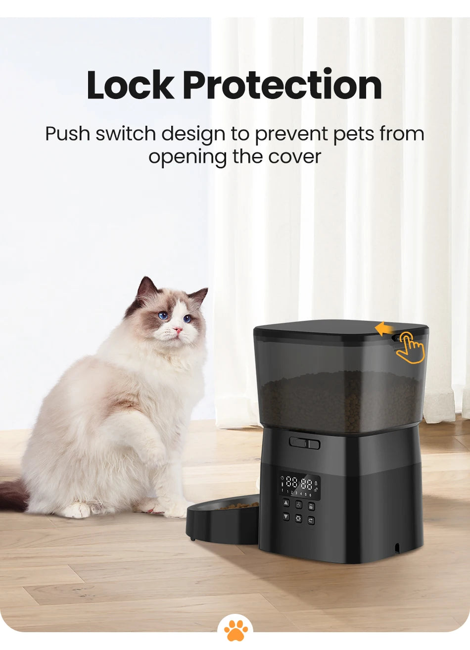 Viral Vault™ Automatic Cat Food Dispenser