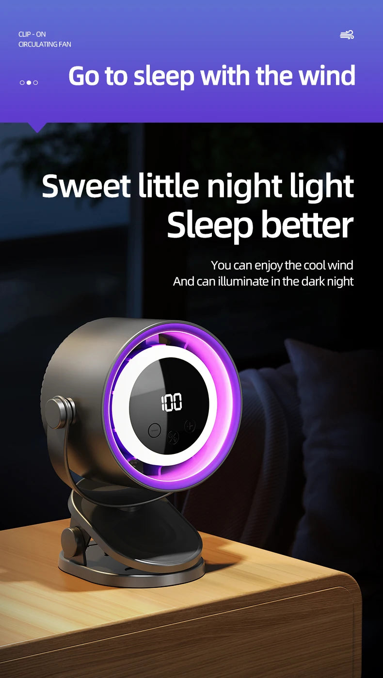 Viral Vault™ Adjustable Mini Small Fan