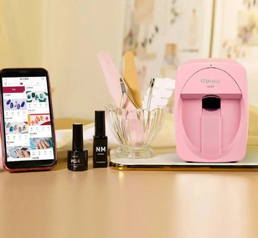 Viral Vault™ Portable 3D Painted Nail Printer