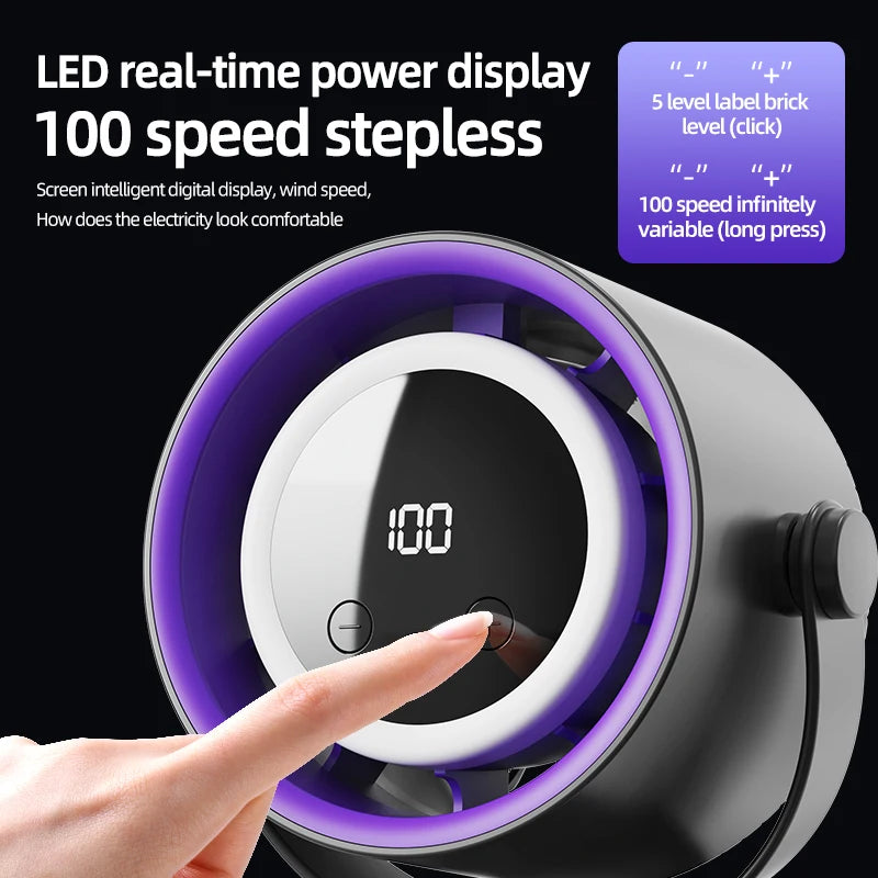 Viral Vault™ Adjustable Mini Small Fan