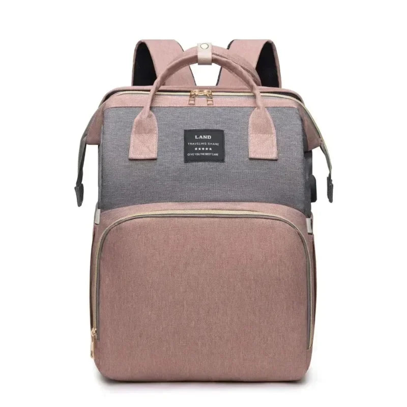 Viral Vault™ Mommy Bag Lightweight Portable Folding Crib