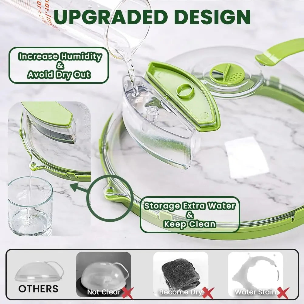 Viral Vault™ Microwave Cover for Food