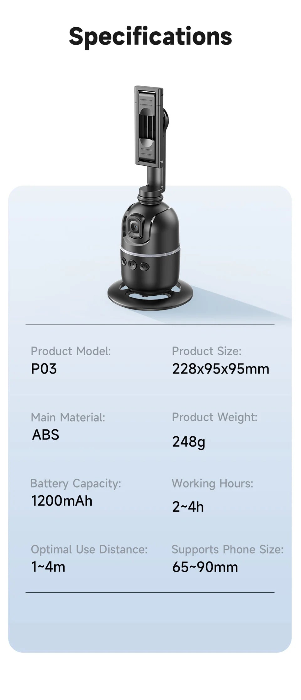 Viral Vault™ 360 Follow Selfie Stand