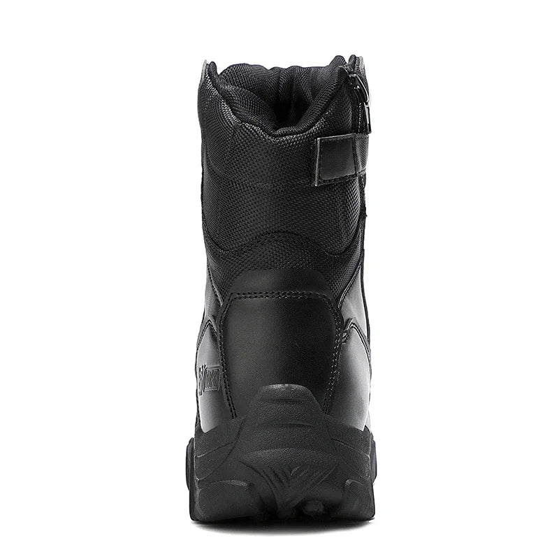 Viral Vault™ Military Leather Boots