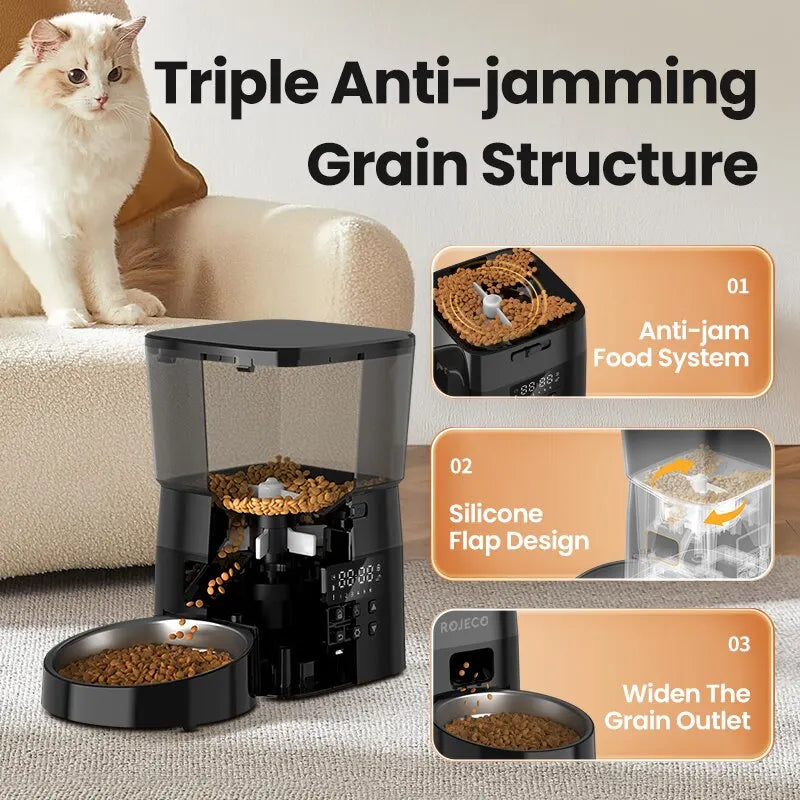 Viral Vault™ Automatic Cat Food Dispenser