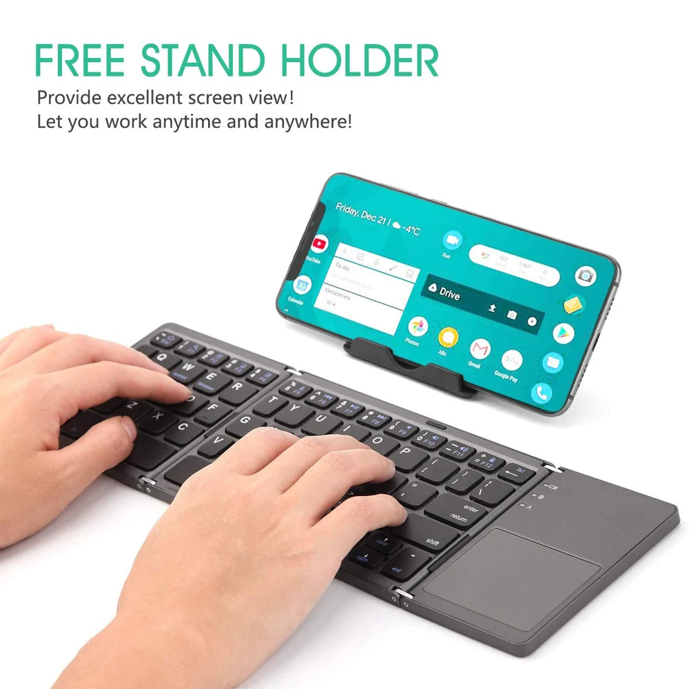 Viral Vault™ Portable Mini Wireless Bluetooth Keyboard