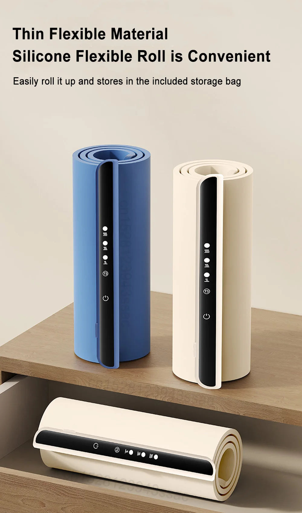 Viral Vault™ Foldable Portable Smart Food Fast Heating Mat