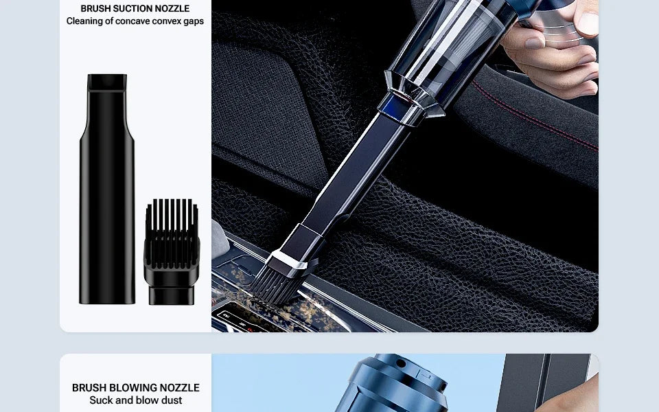 Viral Vault™ Car Mini Vacuum Cleaner