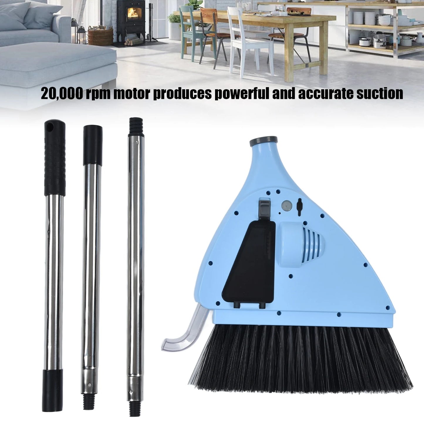 Viral Vault™ 2 in 1 Vacuum Sweeper