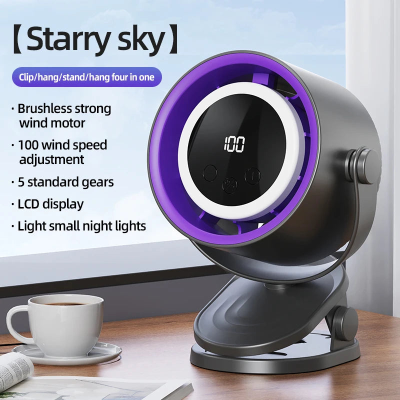 Viral Vault™ Adjustable Mini Small Fan
