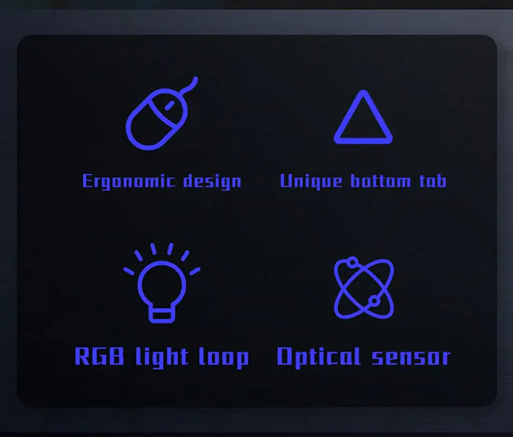 Viral Vault™ Sports LED Luminous Backlit Mouse